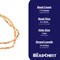 The Bead Chest Round Carnelian Beads (4mm): Organic Gemstone Round Spherical Energy Stone Healing Power Crystal for Jewelry Bracelet Mala Necklace Making